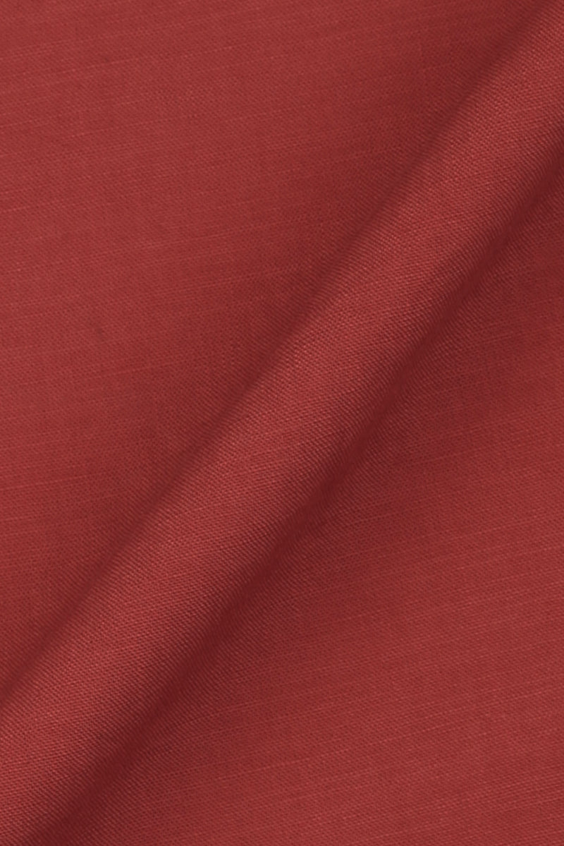 Scarlet Red EU Linen Shirt