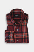 Multi Red Tartan Winter Flannel Shirt