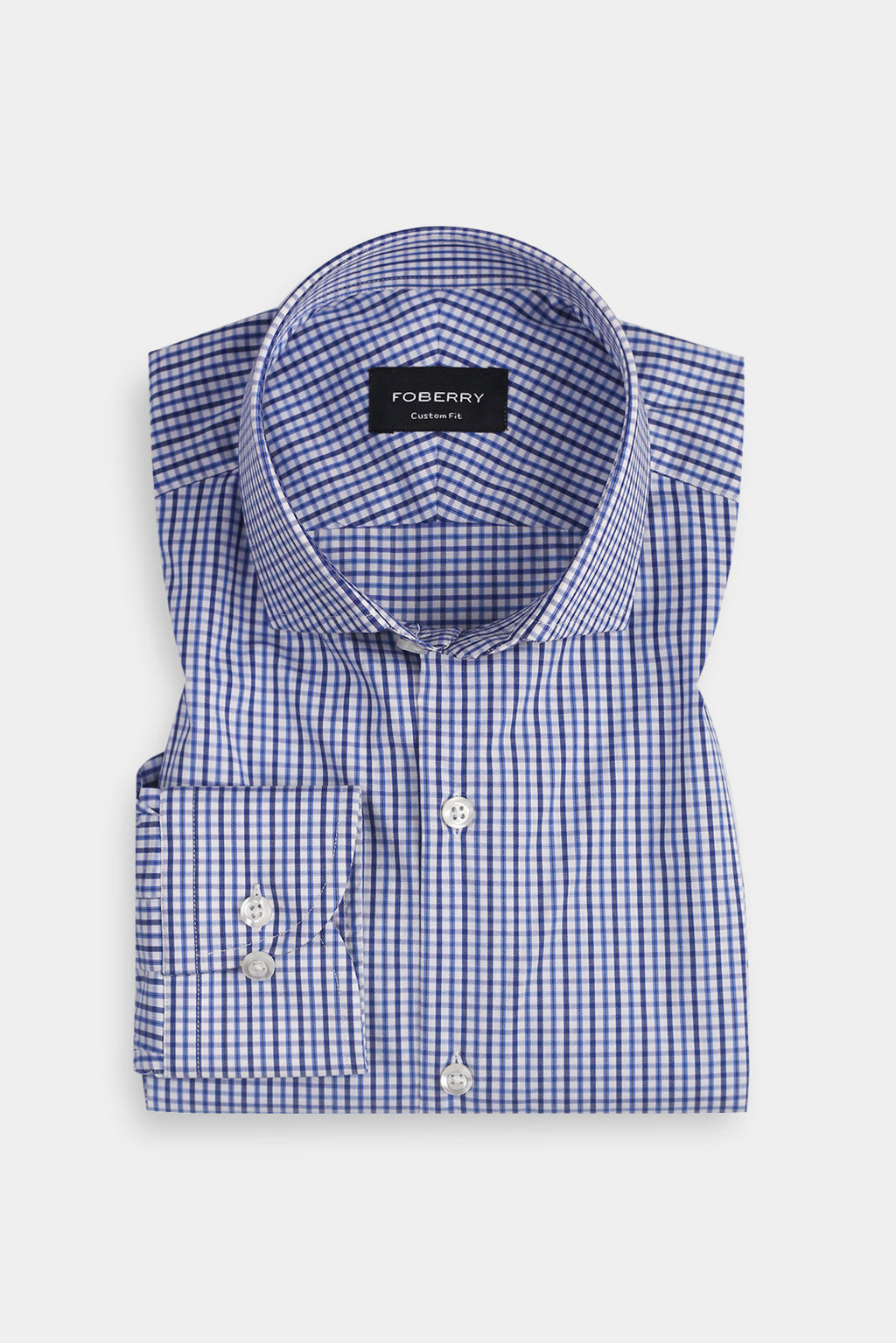 Dual Blue Gingham Shirt