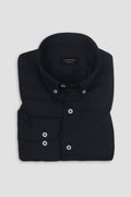 Midnight Blue Featherweight Italian Linen - Foberry Pakistan