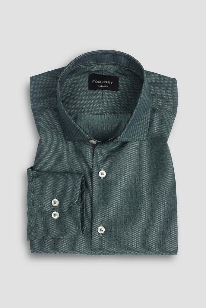 Electric Green Structured Shirt