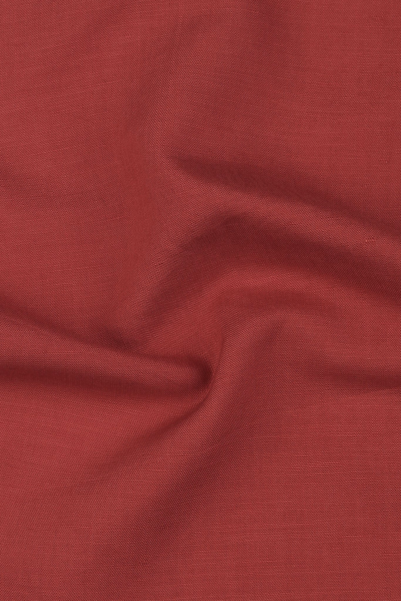 Scarlet Red EU Linen Shirt