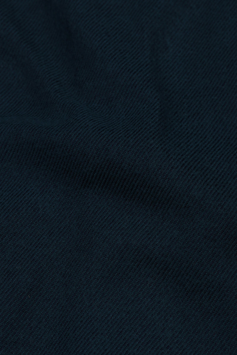 Teal Blue Winter Flannel