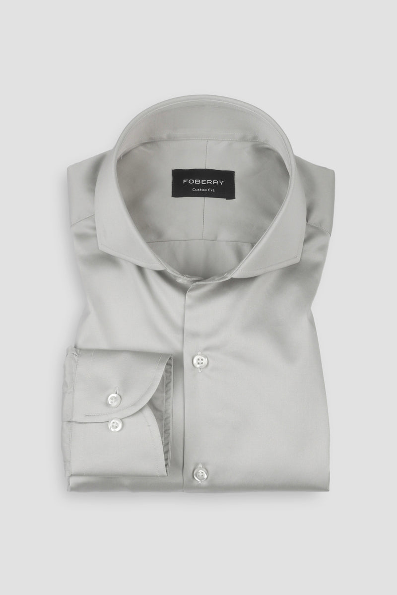 Light Swamp Egyptian Poplin Shirt