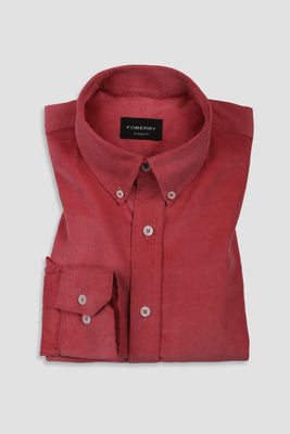 Salmon Corduroy Shirt - Foberry Pakistan