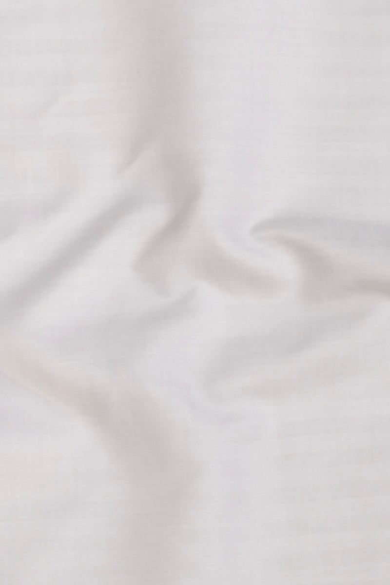 Light Grey Twill Striped Shirt