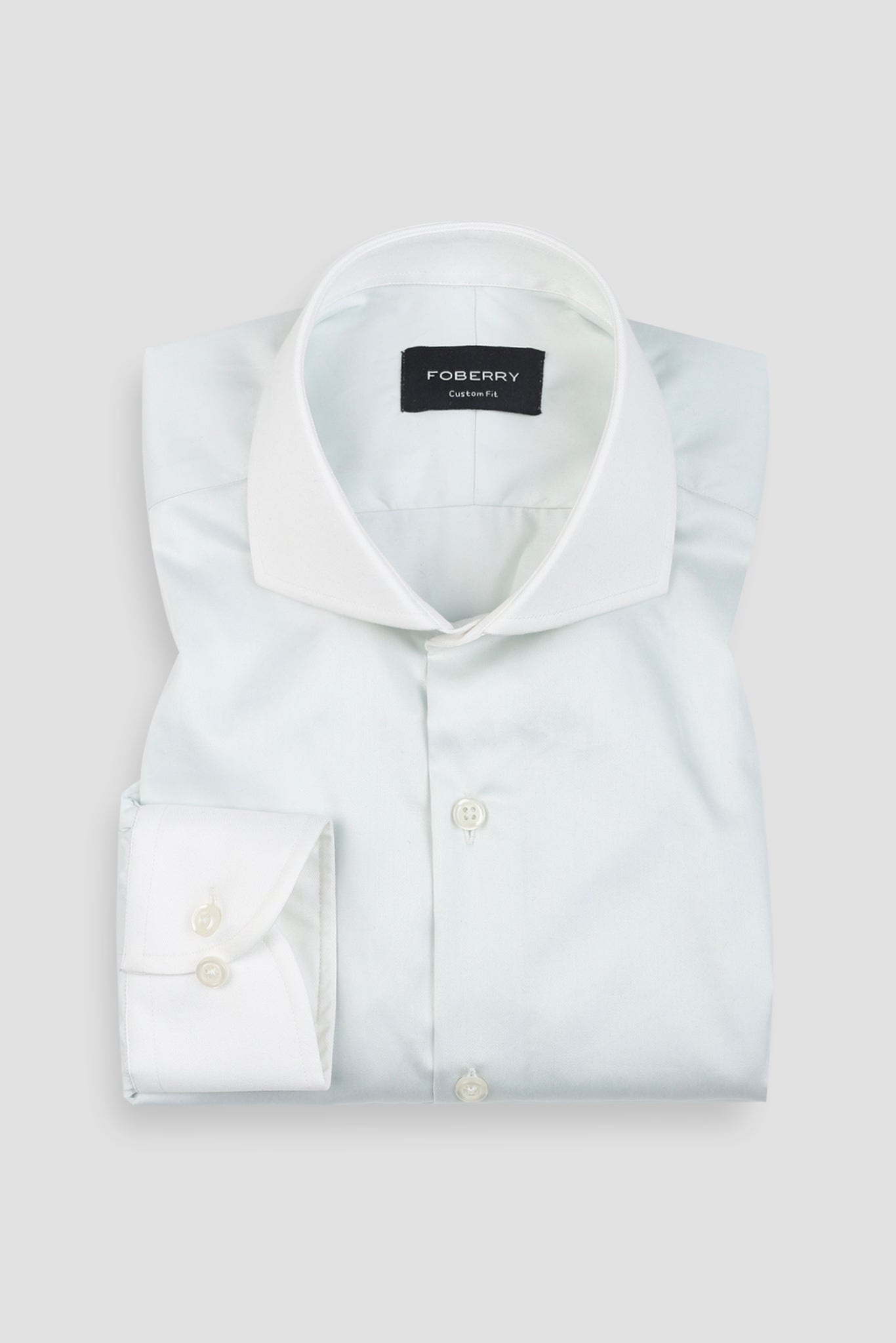 Ice Green Egyptian Poplin Shirt