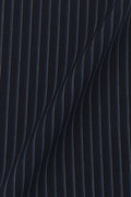 Blue And Black Hairline Striped