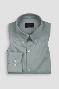 Aqua Grey Linen Shirt