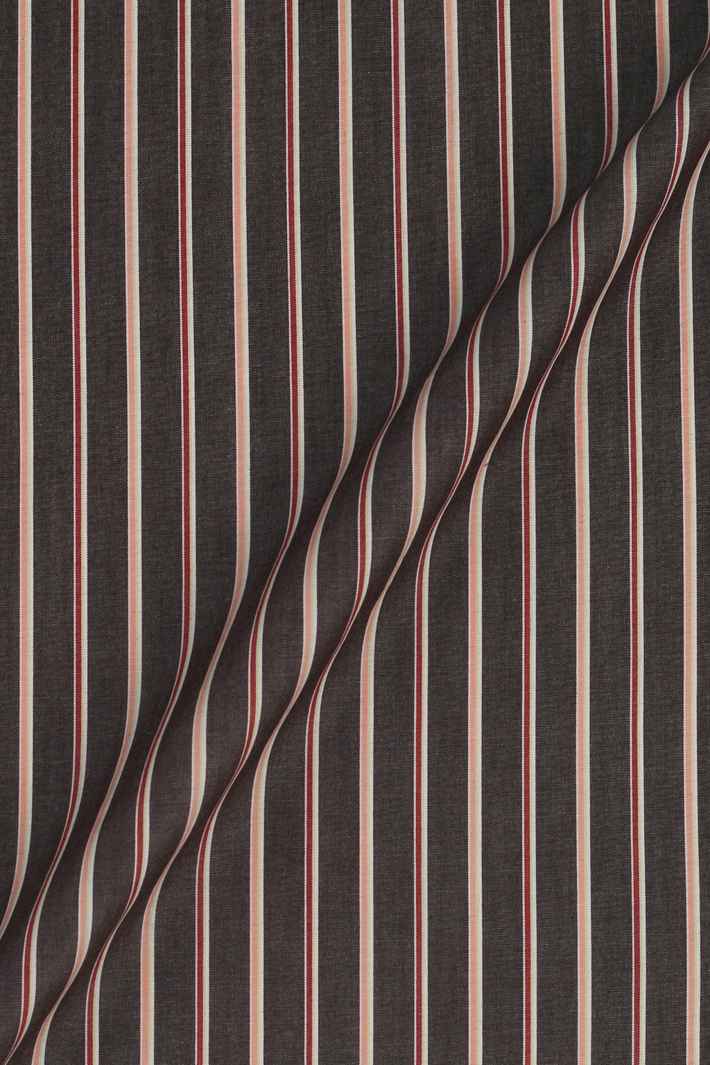 Multi Brown Balanced Striped Shirt