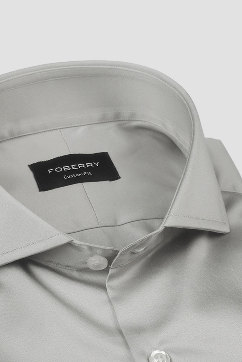 Light Swamp Egyptian Poplin Shirt