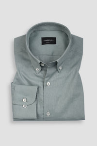 Aqua Grey Linen Shirt