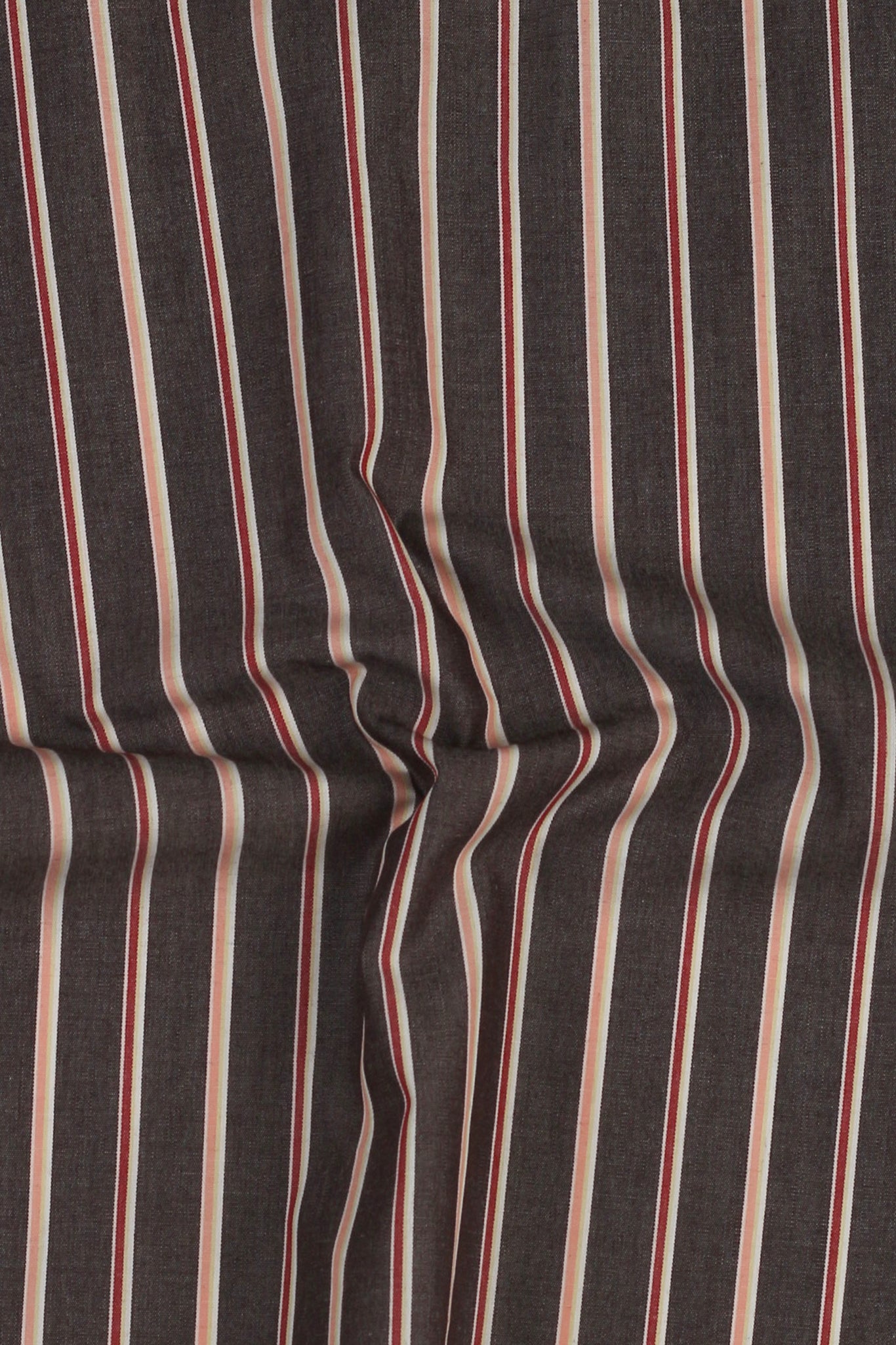Multi Brown Balanced Striped Shirt