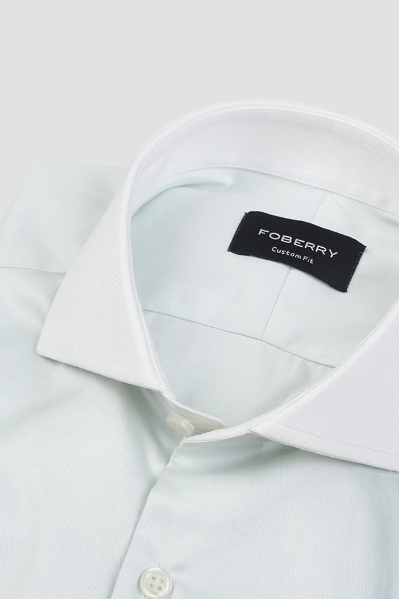 Ice Green Egyptian Poplin Shirt