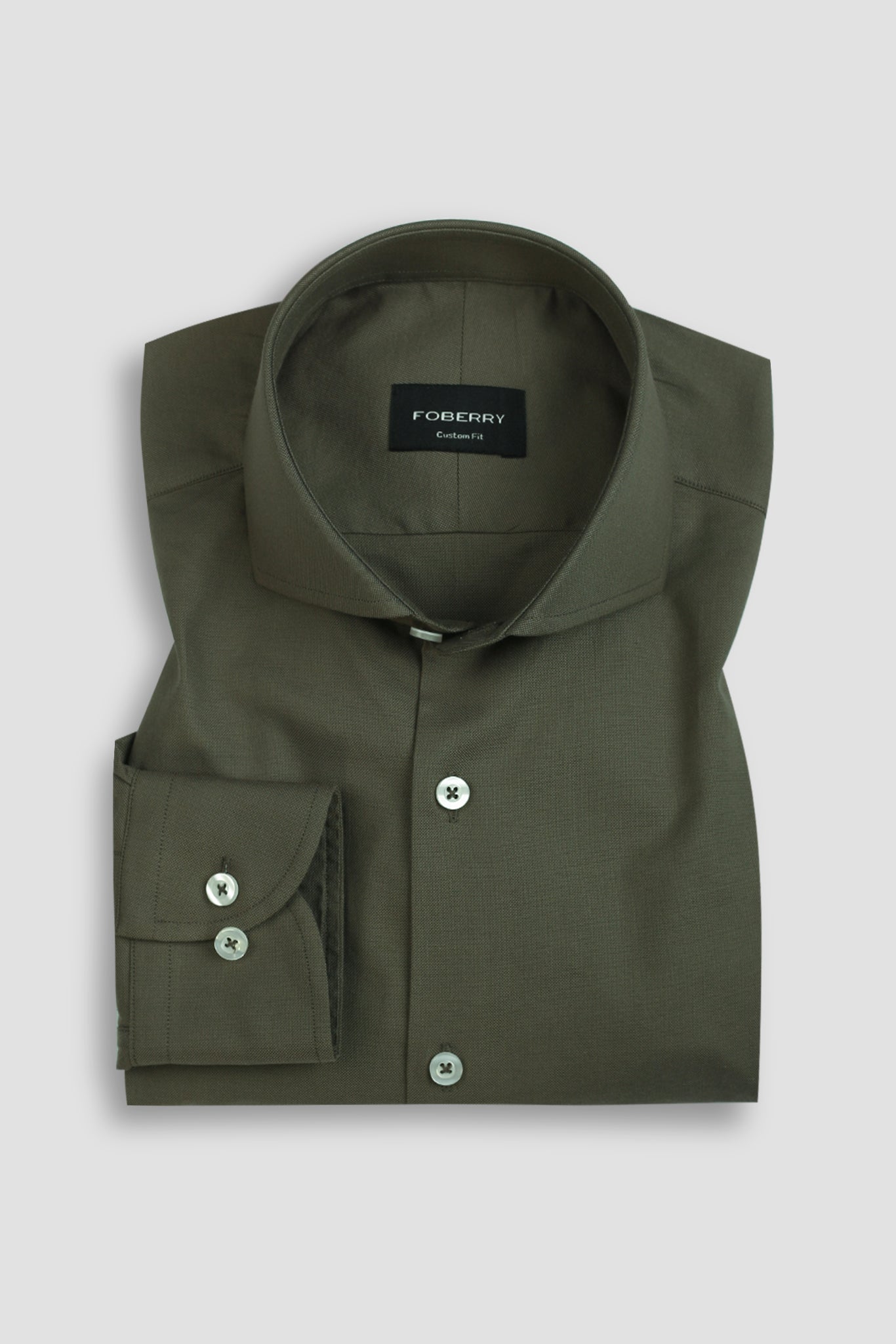 Mud Green Oxford Shirt
