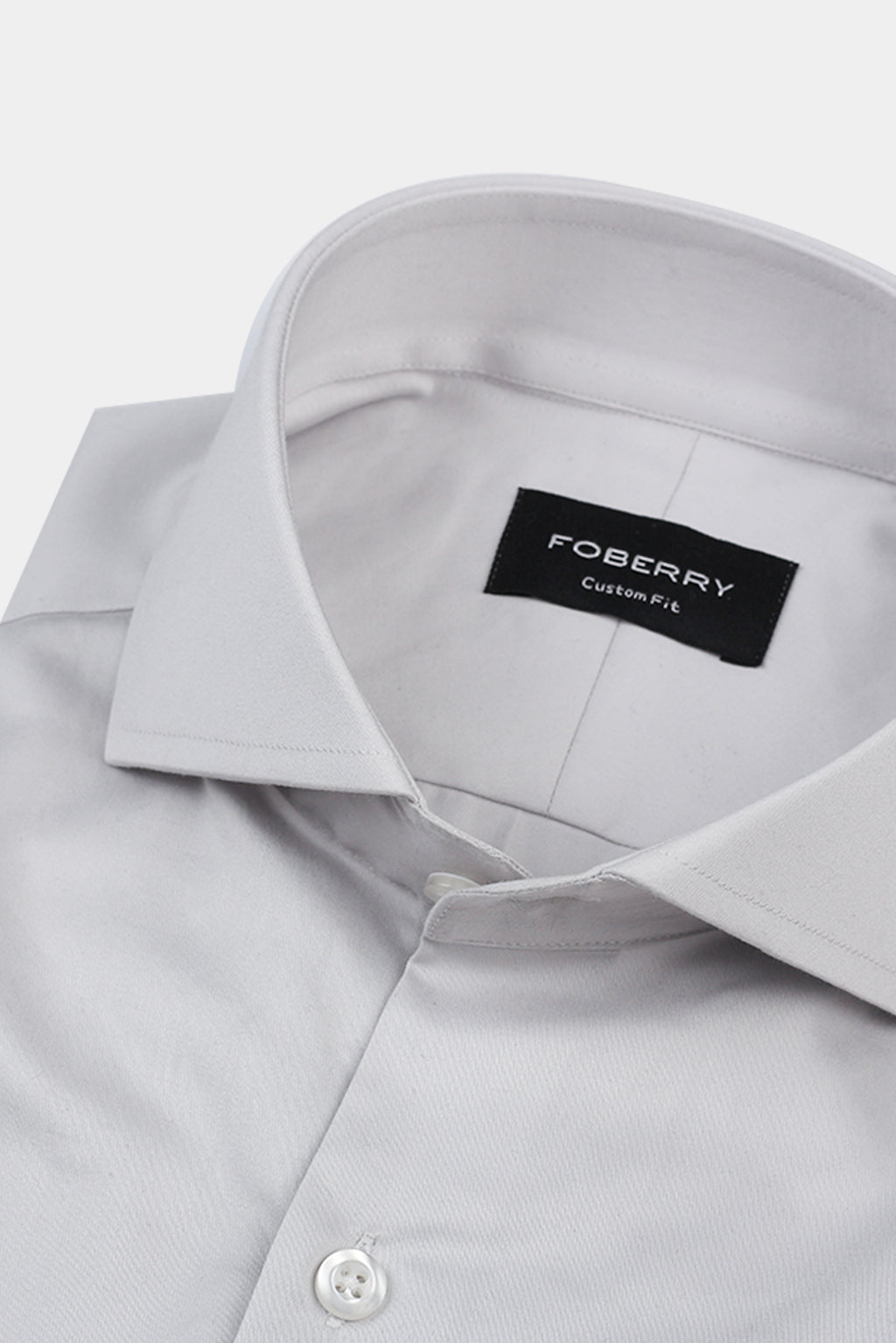 Ash Grey Egyptian Poplin Shirt