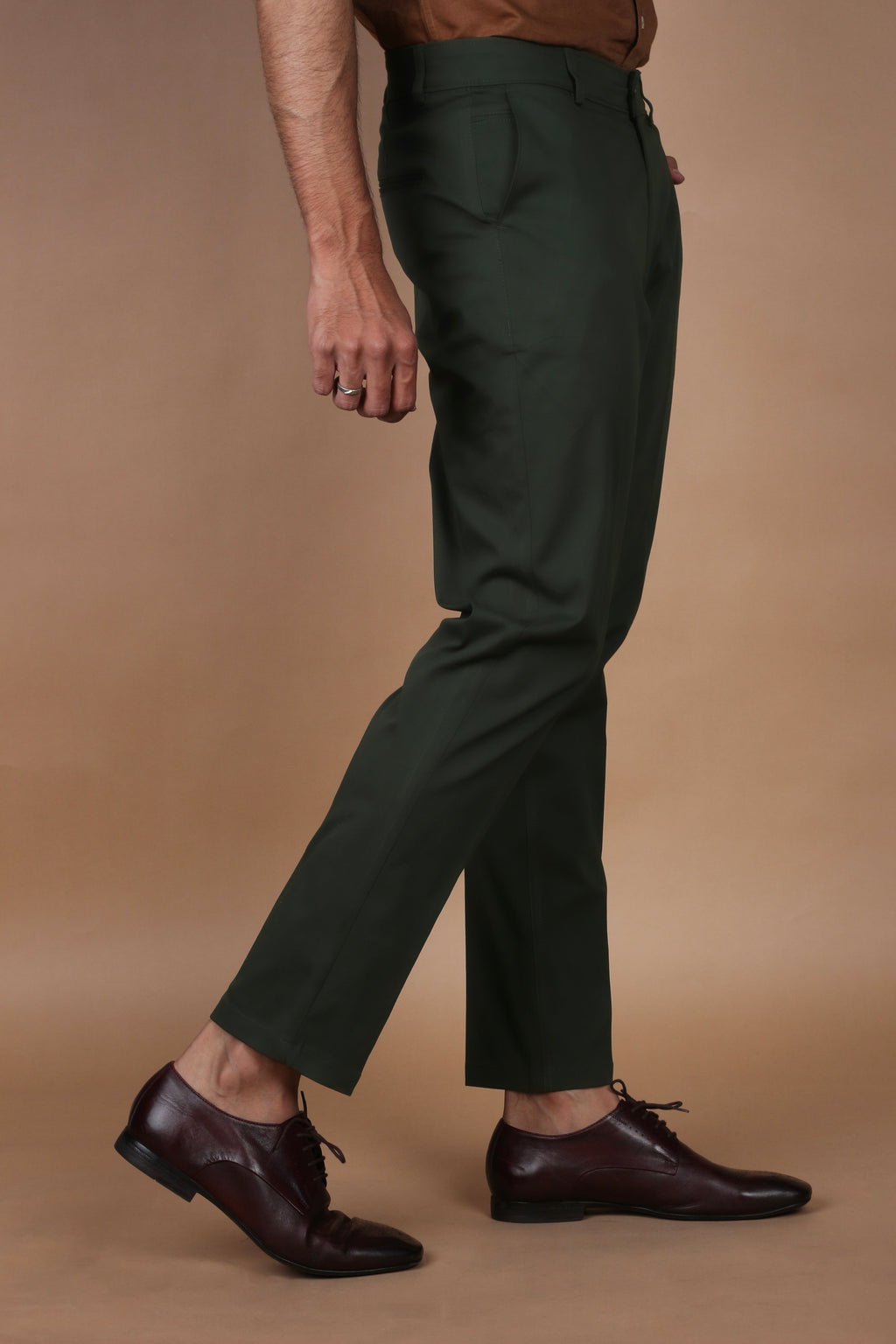Forrest Green Twill Comfort Chinos