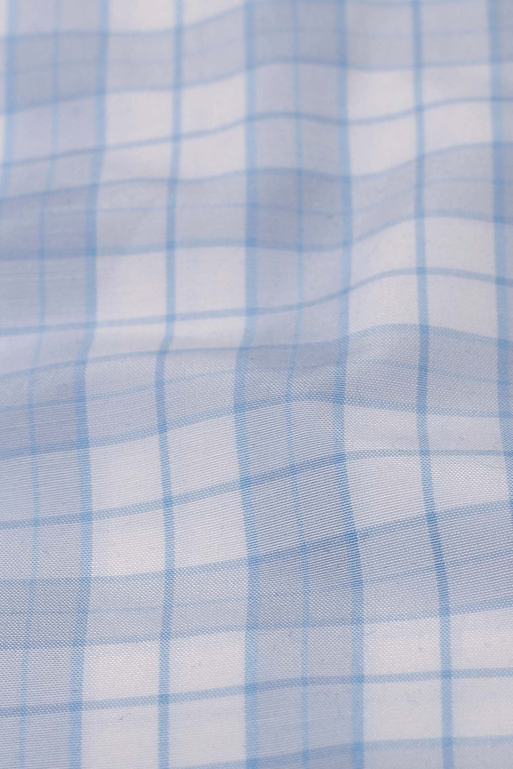 Sky Blue Tattersall Check