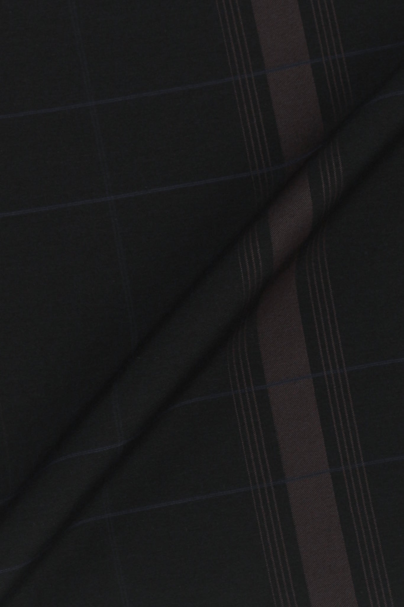 Multi Pencil Horizontal Striped On Blue Shirt