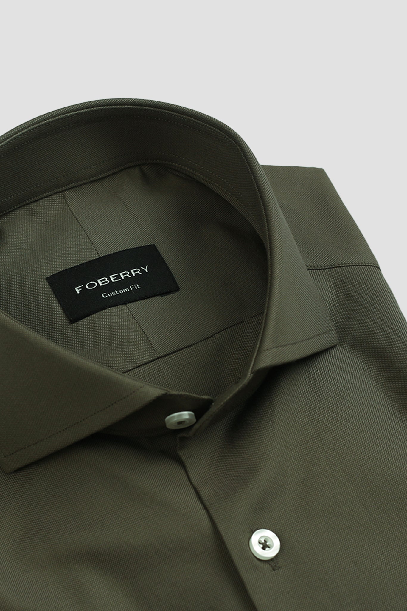 Mud Green Oxford Shirt