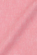 Salmon Pink Irish Linen