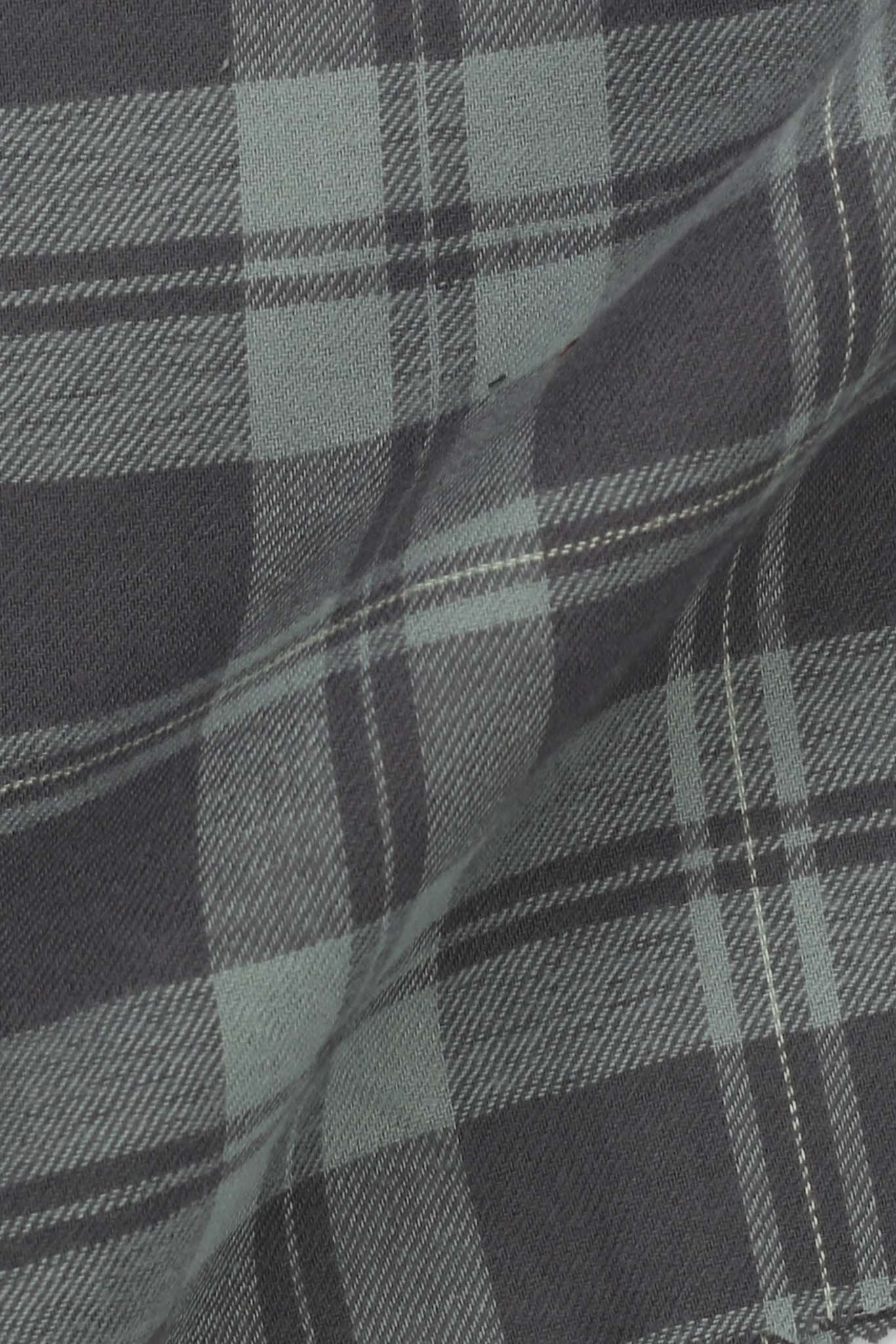 Sea Green Tartan Winter Flannel