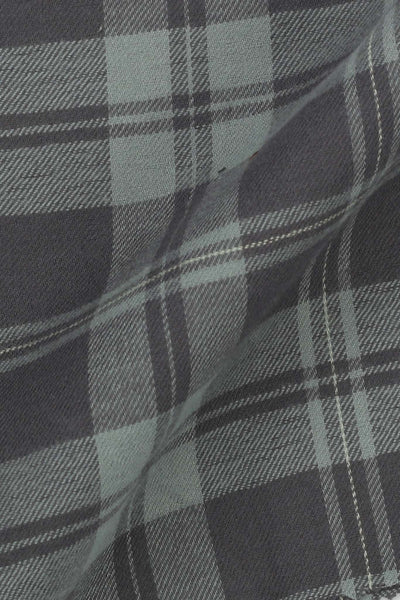 Sea Green Tartan Winter Flannel
