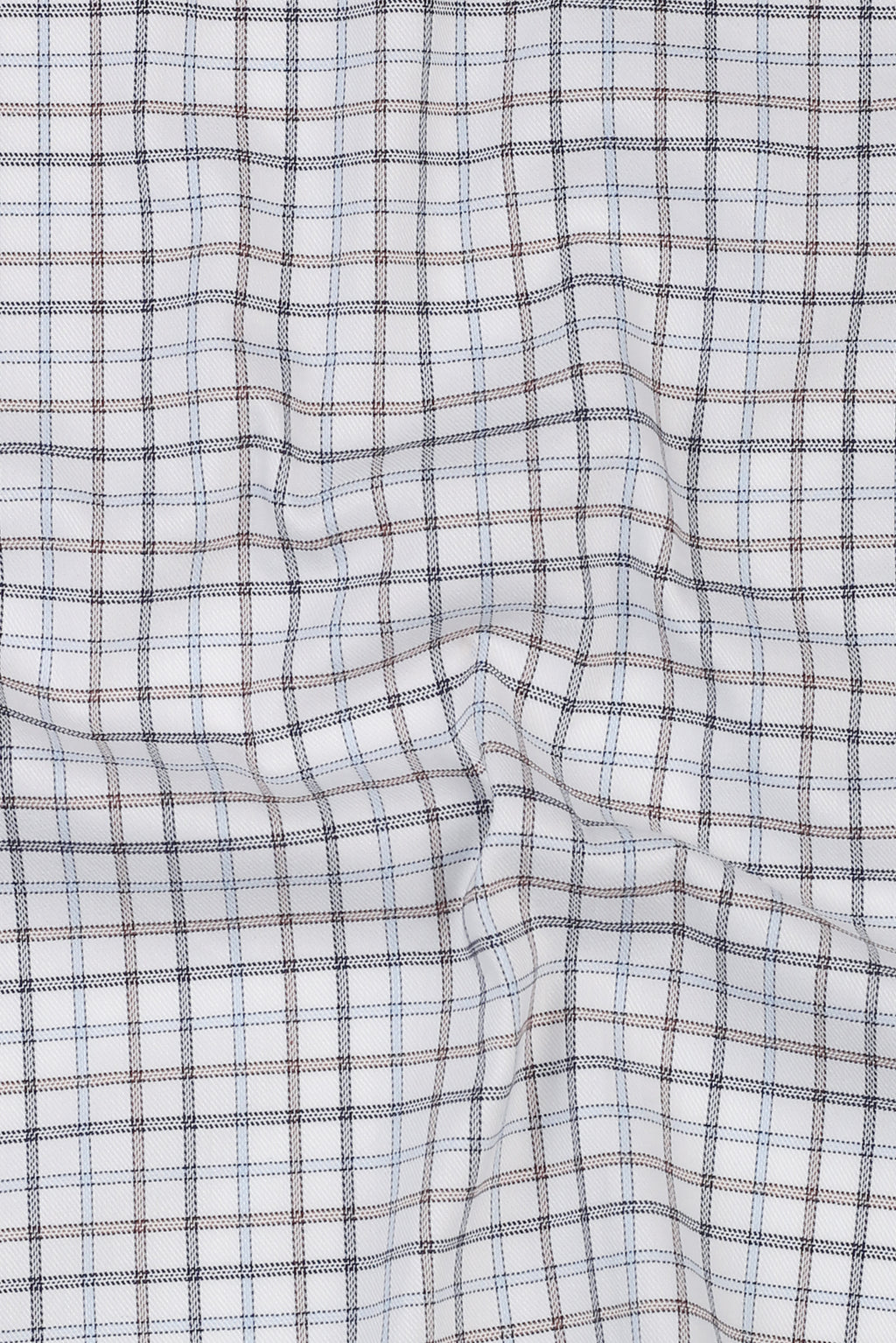 Hazel wood & Blue Grid Egyptian