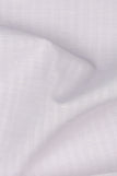 Lilac White Structured Stripes Linen