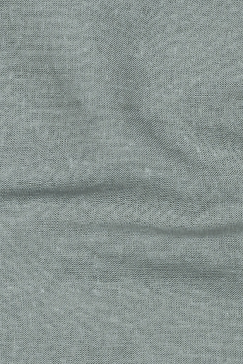 Aqua Grey Linen