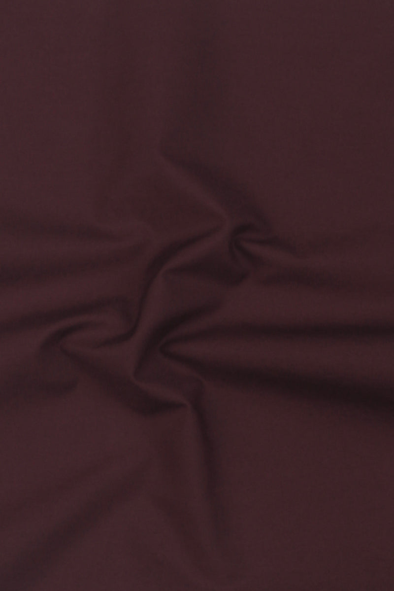 Soft Plum Poplin Shirt