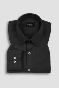 Charcoal Grey Featherweight Linen Shirt