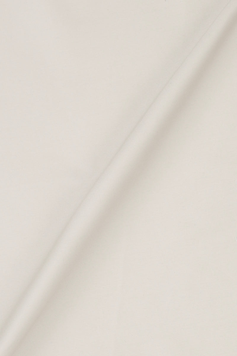 Light Beige Egyptian Poplin Pin Collar Shirt