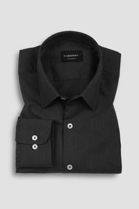 Charcoal Grey Featherweight Linen Shirt