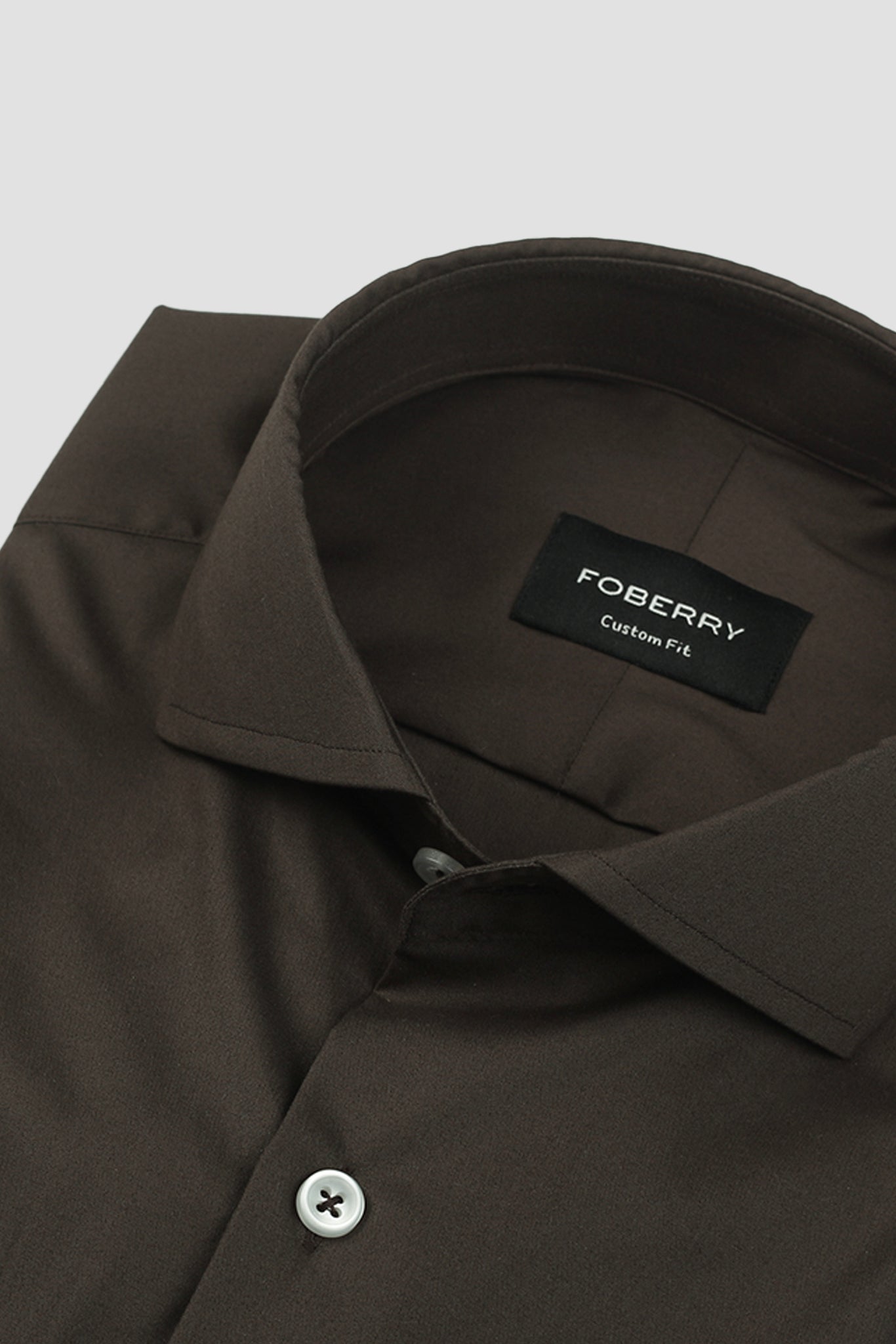 Soft Syrup Brown Poplin Shirt
