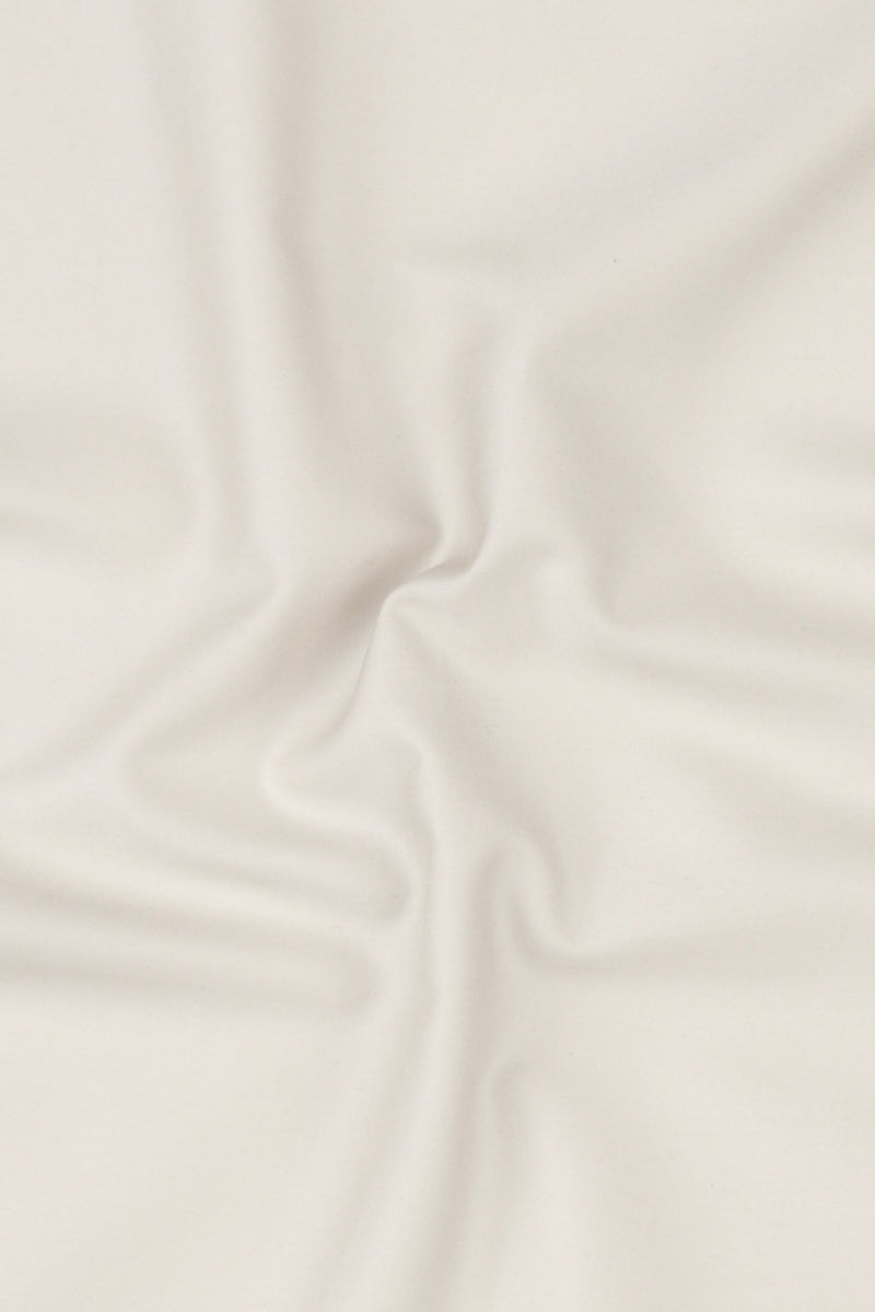 Light Beige Egyptian Poplin Pin Collar Shirt