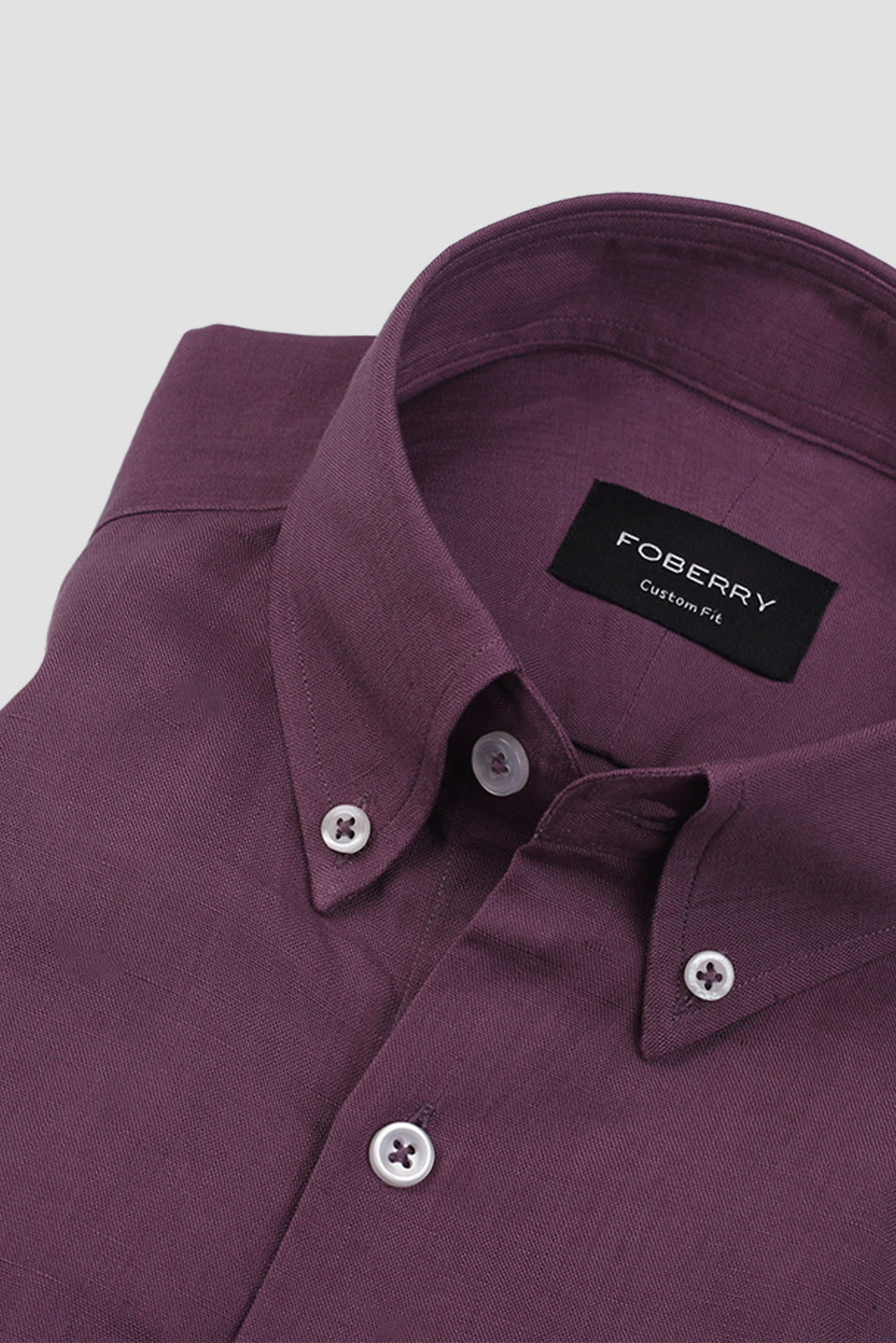 Purple EU Linen Shirt