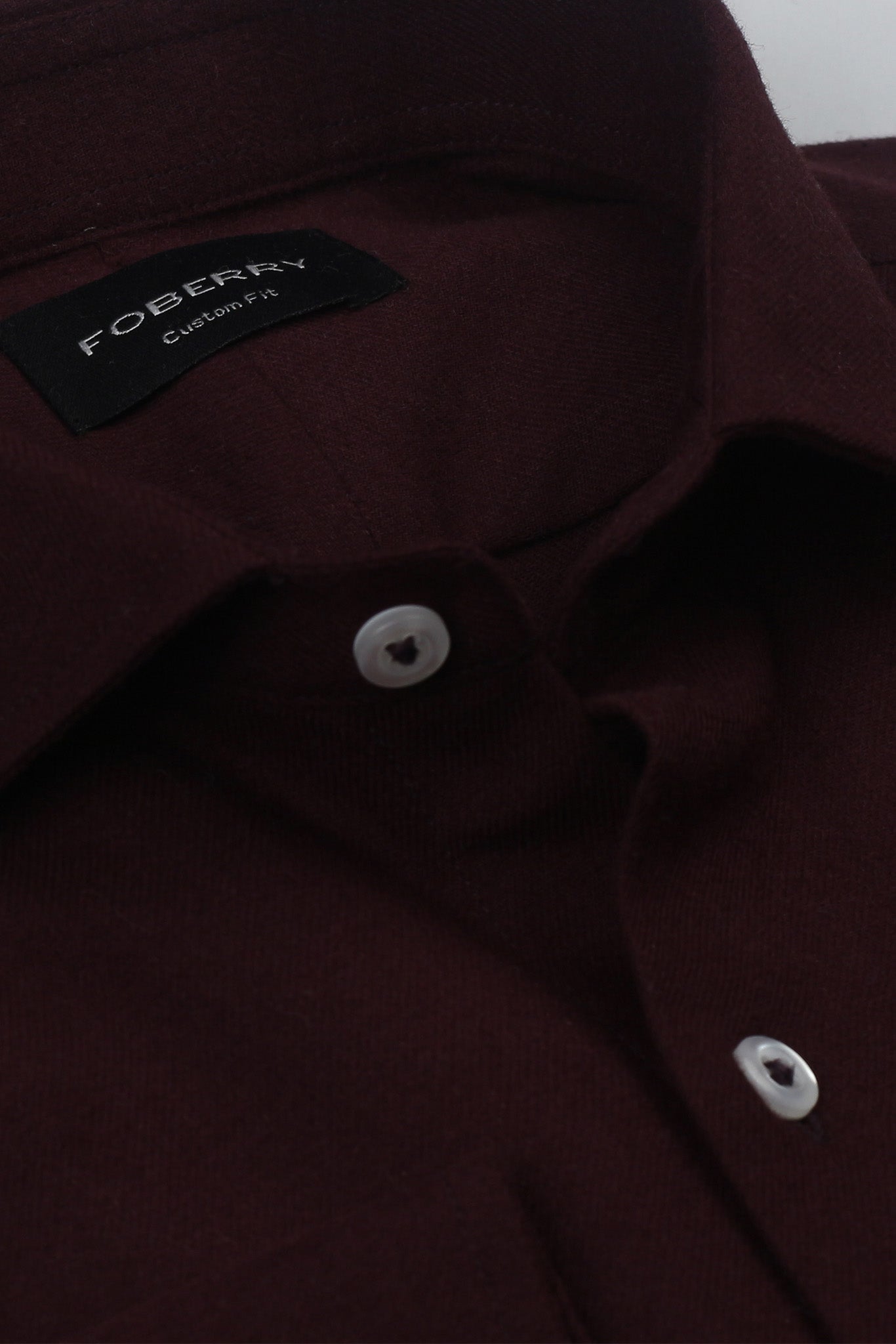Maroon Winter Flannel Shirt