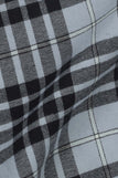Sky Blue Tartan Winter Flannel