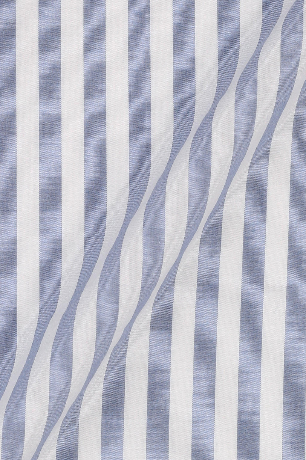 Sapphire Blue Bold Stripes Button Down Shirt