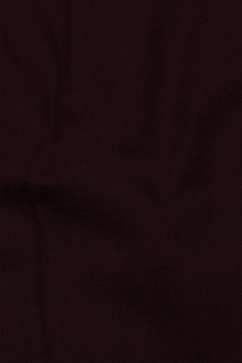 Maroon Winter Flannel