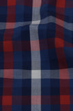 Red Blue Buffalo Check