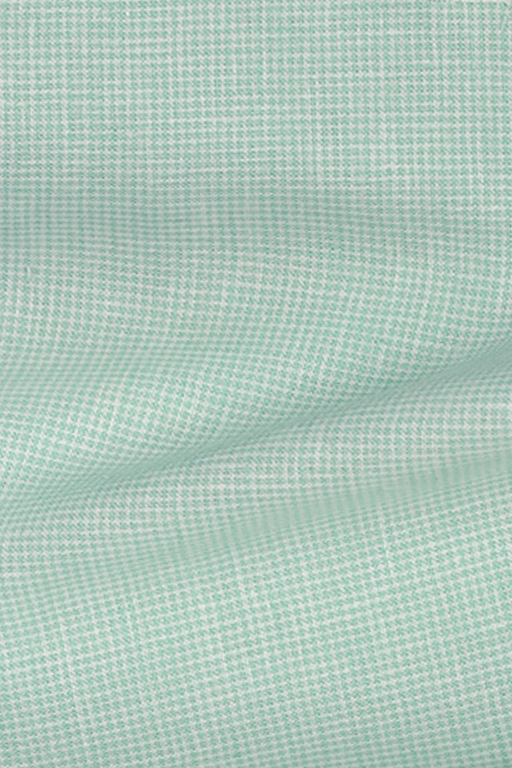 Pastel Green Structured Cotton Linen Shirt