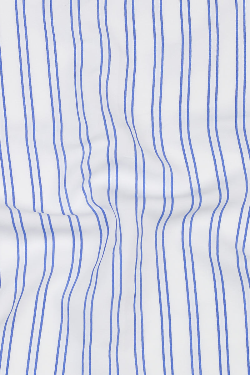 Royal Blue Dual Striped