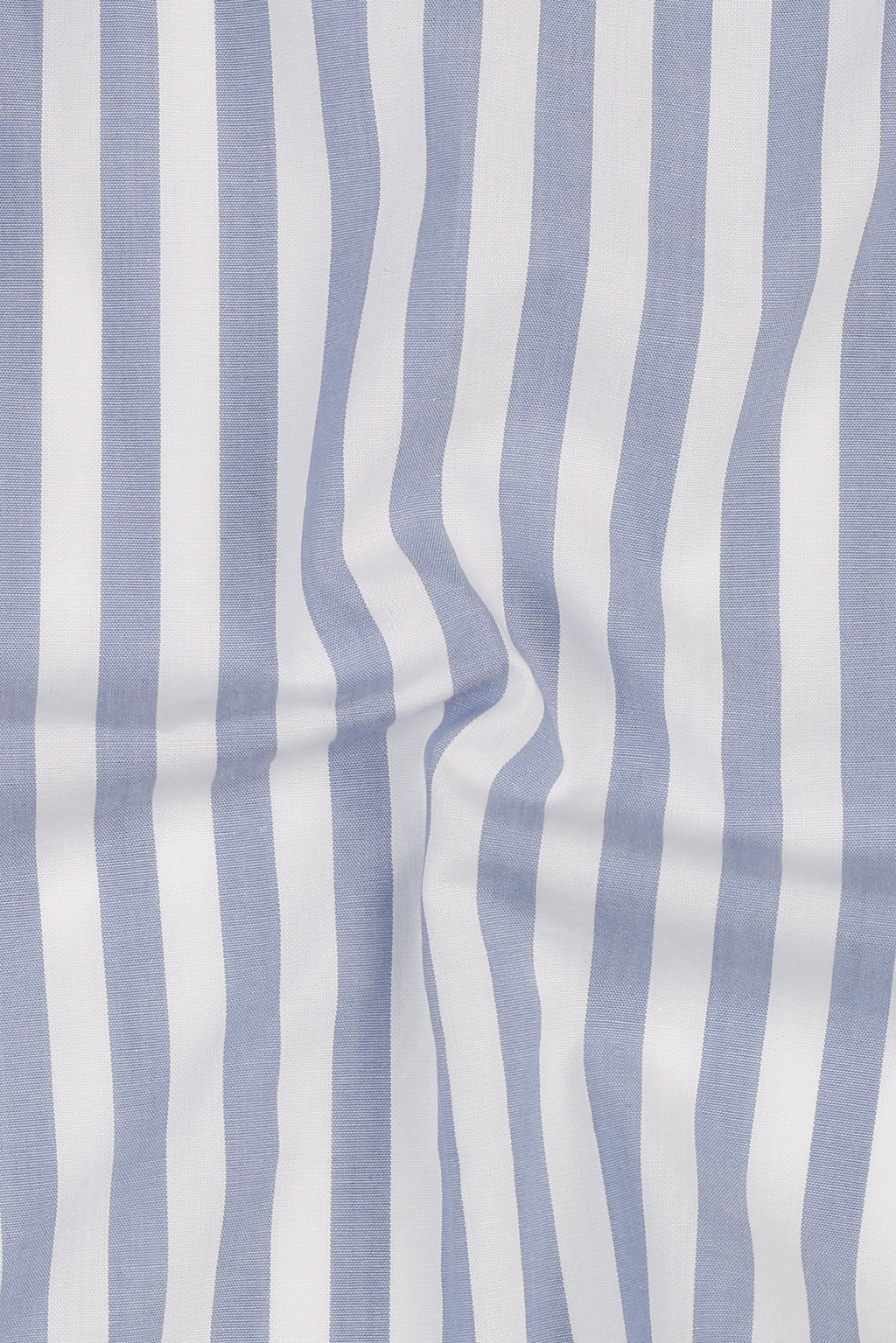 Sapphire Blue Bold Stripes Button Down Shirt