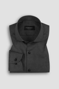 Soft Charcoal Grey Linen Shirt