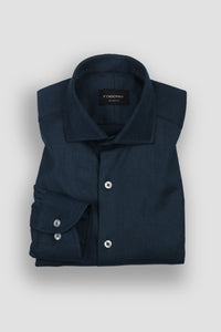 Teal Blue Winter Flannel Shirt