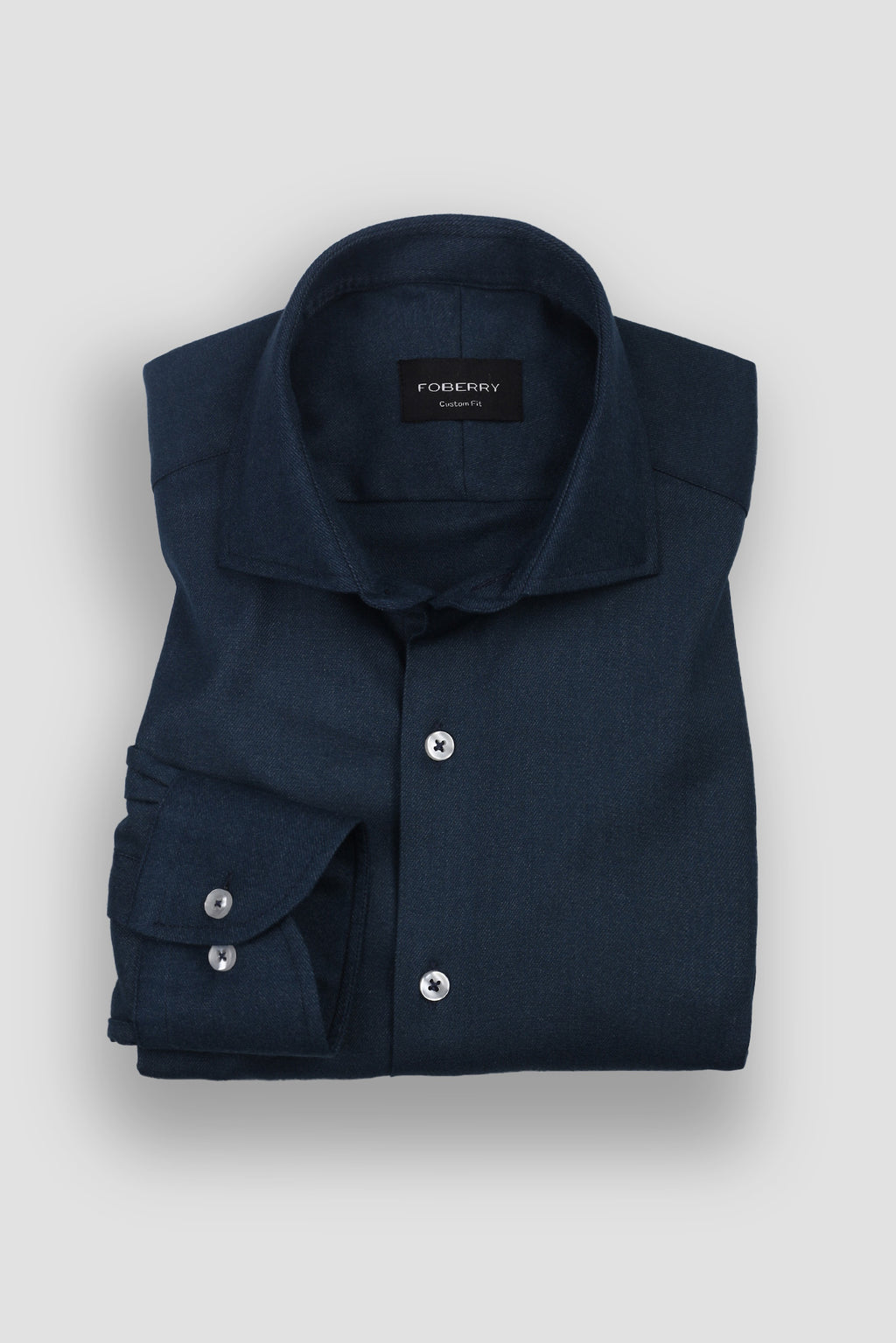 Teal Blue Winter Flannel Shirt