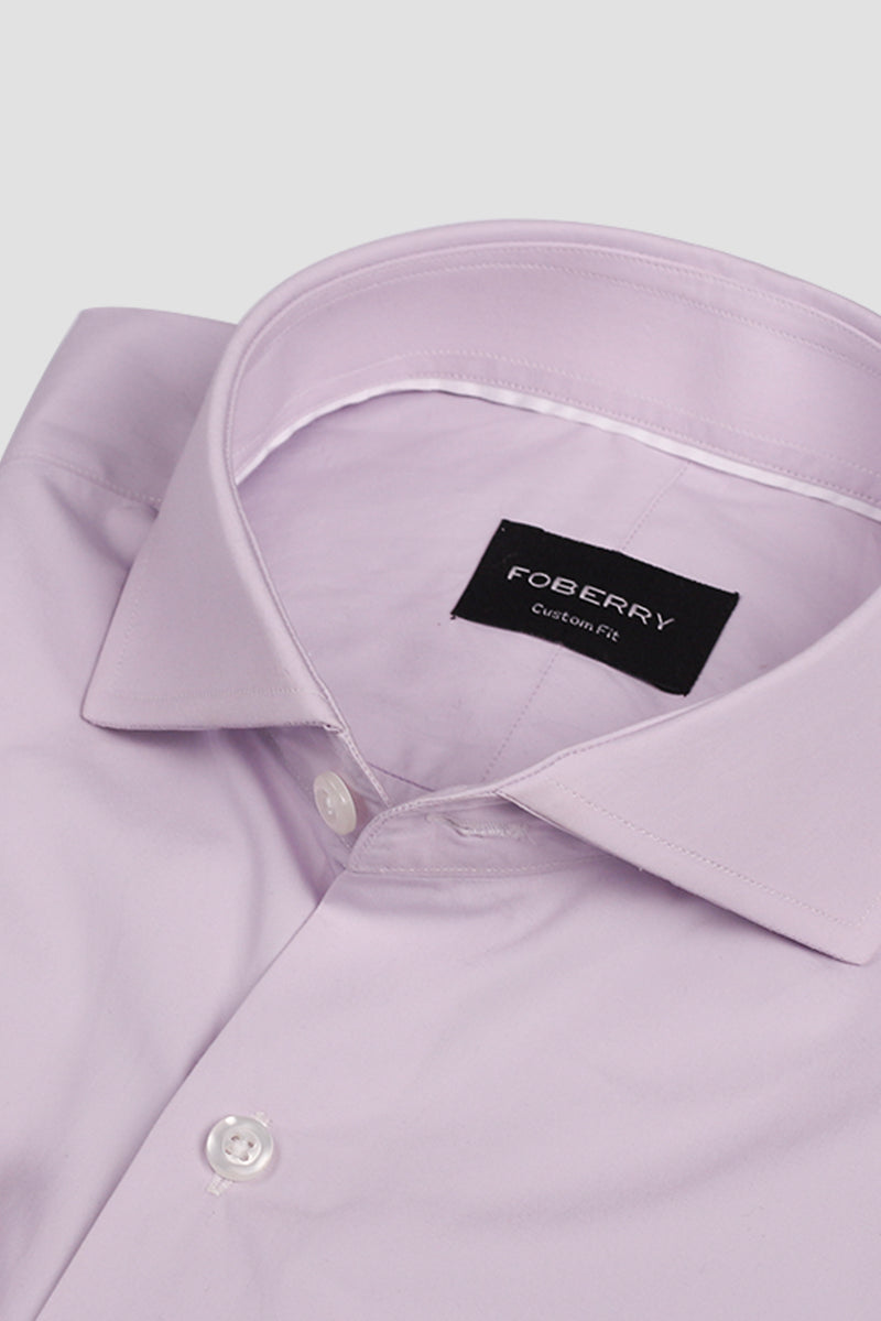 Lilac Egyptian Poplin Shirt