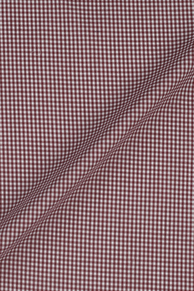 Dark Rust Gingham